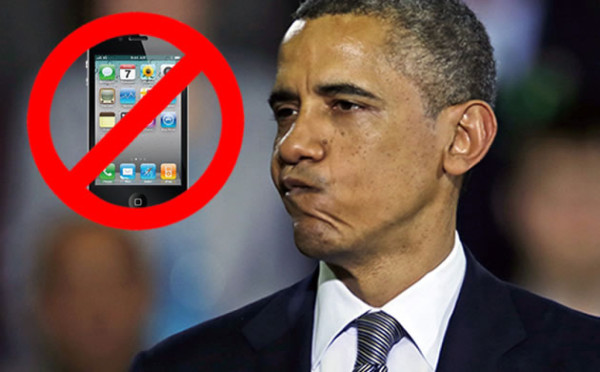 Obama no está autorizado a tener un iPhone